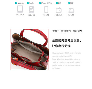 Nouveaux sacs à bandoulière de créateurs de mode, sacs à main en cuir PU de haute qualité, sacs messager décontractés, sacs à main et pochettes de luxe pour femmes - Product Image 3
