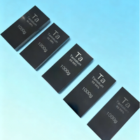 Cube de métal de tantale Ta1 de haute pureté UNS R05200 10-100 mm, bloc de référence de densité solide pour l'industrie électronique semi-conductrice