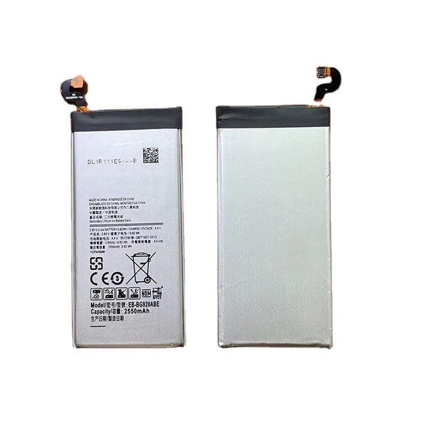 Mobile Phone Battery Rechargeable Lithium Battery Replacement for S6 EB-BG920ABE in Stock