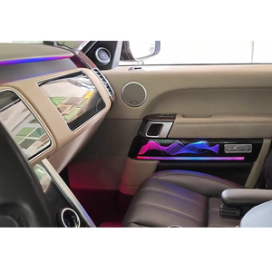 Kit d'éclairage d'ambiance intérieur personnalisé pour Land Rover Range Rover Vogue, lampe d'ambiance LED pour tableau de bord et portières, fabrication d'usine - Product Image 2