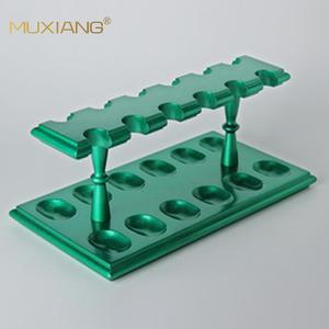 Muxiang Wooden <b>Pipe</b> <b>Stand</b> 12 Position Solid Wood Display Rack For Tobacco <b>Pipes</b> Rustic Style Durable - Product Image 2