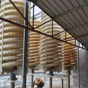 짐바브웨 크롬 철 구리 분리기 금 채취 장비 플라스틱 스파이럴 슈트 판매 - Product Image 2