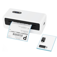 Imprimante d'étiquettes thermique portable USB + de bureau 4x6 pouces, imprimante d'étiquettes sans fil, imprimante de codes-barres, multi-OS Android