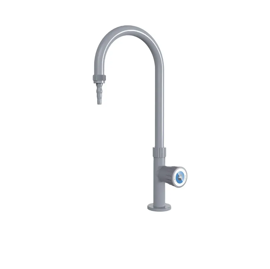 Best selling school science laboratory water tap equipment, single outlet deck mount lab tap