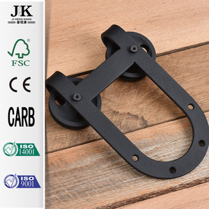 JHK-SK03-2スリングバーンドアバーンドア床白入門滑らかな3パネルインテリア - Product Image 2