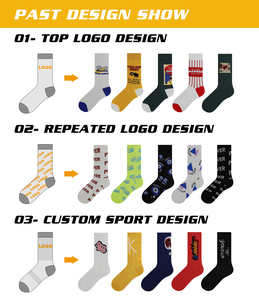Men's Custom Logo Athletic Crew <strong>Socks</strong> for Soccer Football Basketball Knitted <strong>Grip</strong> <strong>Socks</strong> with Factory Packaging for Autumn - Product Image 5