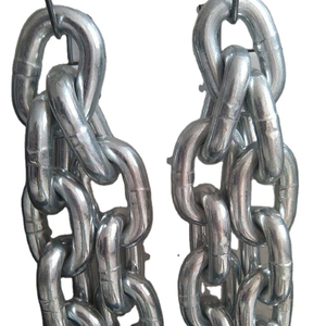 Factory Welded Din764 standard galvanized iron medium link chain