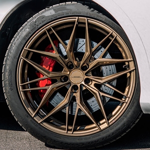 Cerchi in Lega Forgiati OEM di Lusso, Concavi Profondi, Bronzo, 5x114.3 5x120 5x130, Ruote a Raggi Concavi 18 19 20 21 <span class=keywords><strong>22</strong></span> - Product Image 2