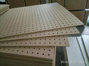 2mm करने के लिए 6mm melamine का सामना करना पड़ा छिद्रित mdf pegboard - Product Image 6