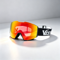 Masque de ski anti-buée, protection UV 100 %, compatible avec lunettes de vue, fabrication sur mesure de masques de snowboard