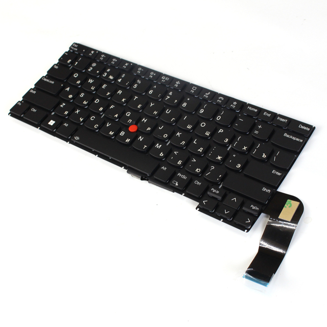 Backlit Keyboard Replacement for Thinkpad T14S Gen3 Gen4 RUUS Layout Compatible Part Number SN21D68484 5M11G27194 5M11H27339