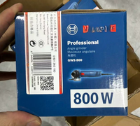 Meuleuse d'angle Bosh GWS 800 4 pouces 800W, outil électrique professionnel avec cordon, 100 mm, machine de meulage électrique haute performance