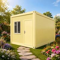 Maisonnette préfabriquée de luxe sur roues, compatible avec les conteneurs pliables, idéale pour les centres de glamping
