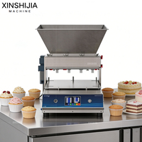 Nouvelle machine de remplissage et de dosage automatique de gâteaux et de mousses, à écran tactile, pour table, usage commercial, modèle 2026