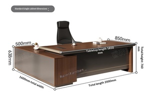Bureau <span class=keywords><strong>de</strong></span> <span class=keywords><strong>direction</strong></span> durable et luxueux, moderne et écologique, avec rangement modulaire pour bureau, école, appartement - Product Image 6