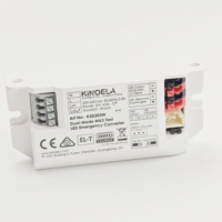 Convertisseur d'urgence LED 2W haute efficacité, classe II IP20, test automatique, LiFePO4, certifié CB, intégré pour les magasins de détail