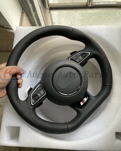 ได้รับการออกแบบมาเป็นพิเศษสำหรับพวงมาลัย A4L <span class=keywords><strong>Audi</strong></span> สปอร์ต A5การดัดแปลงพวงมาลัย <span class=keywords><strong>S3</strong></span> S4 S5หนังคุณภาพสูง - Product Image 4