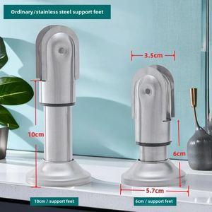 ขาตั้งฉากกั้นห้องน้ำสแตนเลส Gritai อุปกรณ์ห้องน้ำสาธารณะ - Product Image 2