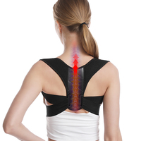 Ceinture de soutien pour orthèse dorsale réglable lisseur corps assis Posture correcteur de posture dispositif Postural pour hommes et femmes