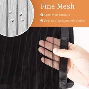 <span class=keywords><strong>Moustiquaire</strong></span> magnétique moderne anti-insectes et anti-poussière pour fenêtre et porte - Product Image 4