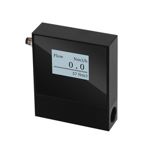 Micro nhiệt Khối lượng khí đo lưu lượng với RS485 modbus độ chính xác cao Khối lượng khí đo lưu lượng khí điều chỉnh lưu lượng - Product Image 1