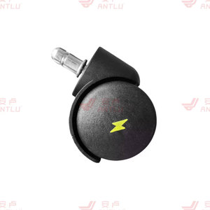 Antlu Laborhocker Stahlkonstruktion PU-Schaum-Sitz Laborstuhl mit Netzrückenlehne und Rollen - Product Image 6