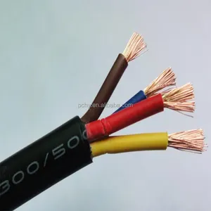 Hot 0.5mm 0.75mm 1.0mm 1.25mm 2.5mm RV dây đồng PVC điện linh hoạt dây và cáp hộ gia đình xây dựng dây