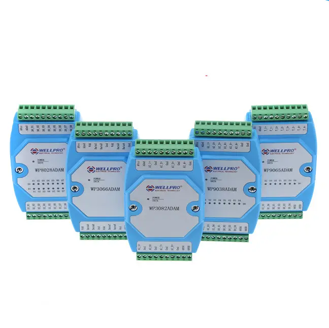 وحدة الإدخال الرقمي WP8026ADAM (16DI)/Optocoupler معزول/RS485 MODBUS RTU الاتصالات