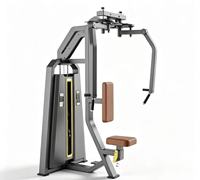 Machine à câble de musculation pour exercices pectoraux et musculation, équipement de fitness en acier