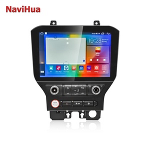 Lecteur vidéo automobile Navihua, autoradio, enregistreur, écran Carplay, radio stéréo, DVD, GPS, navigation pour Ford Mustang 2015-2020 - Product Image 1