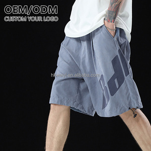 Wholesale <b>Men's</b> Casual Sweat <b>Shorts</b> Anti-Wrinkle <b>Compression</b> Sports Gym Clothing Workout Running Jogger Pants for <b>Men</b> - Product Image 3