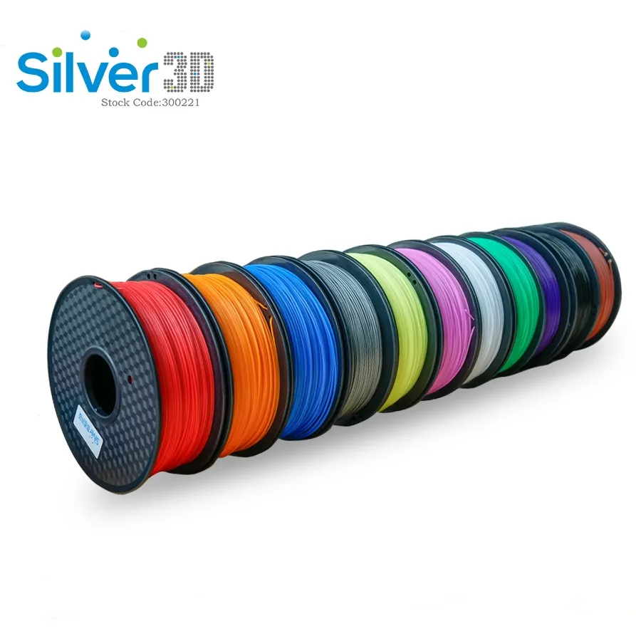 SGS ROHS fabrika üretim ABS 3D yazıcı Filament 1.75mm PLA PLA + PLA-T 1kg 3d baskı plastik çubuklar