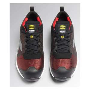 DIADORA UTILITY-701,181222-C2461/44 Calzado DE SEGURIDAD escotado FLY MOTOR MTX LOW S1PL SR HRO SR SC ESD Rojo/Blanco - Product Image 2