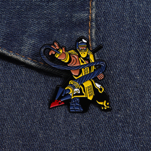 Spilla personaggio cartone animato squisito ragazzi distintivo in metallo piccolo regalo all'ingrosso spille per zaini decorativi spille Cap Pin - Product Image 4