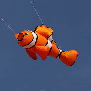 Layang-layang Ikan Badut Raksasa Tiup Ukuran Besar 2,5m untuk Acara - Product Image 2