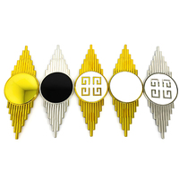 Boucle décorative en plastique pour canapé, style chinois moderne, accessoires pour canapés, lits en cuir, quincaillerie de mobilier de salon