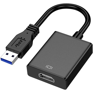Adaptador de audio y video USB 3.0 a HDMI con salida DisplayPort para conexión de computadora portátil, monitor y televisor - Product Image 1