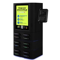 WOSHI 12 Ports Stadium ABS Power Bank Match de football inspiré de la protection contre les surtensions Power Bank Sharing Charging Location Station