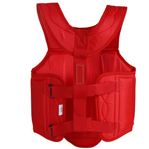 Sanda-<span class=keywords><strong>Protector</strong></span> de pecho personalizado para boxeo, <span class=keywords><strong>Protector</strong></span> corporal para ITF, Taekwondo, WKF, kárate, MMA, Muay Thai, venta al por mayor de fábrica - Product Image 5