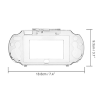 Étui de protection en cristal pour console de jeu vidéo Sony PS Vita 2000, coque de remplacement pour PSV2000, pièces de réparation