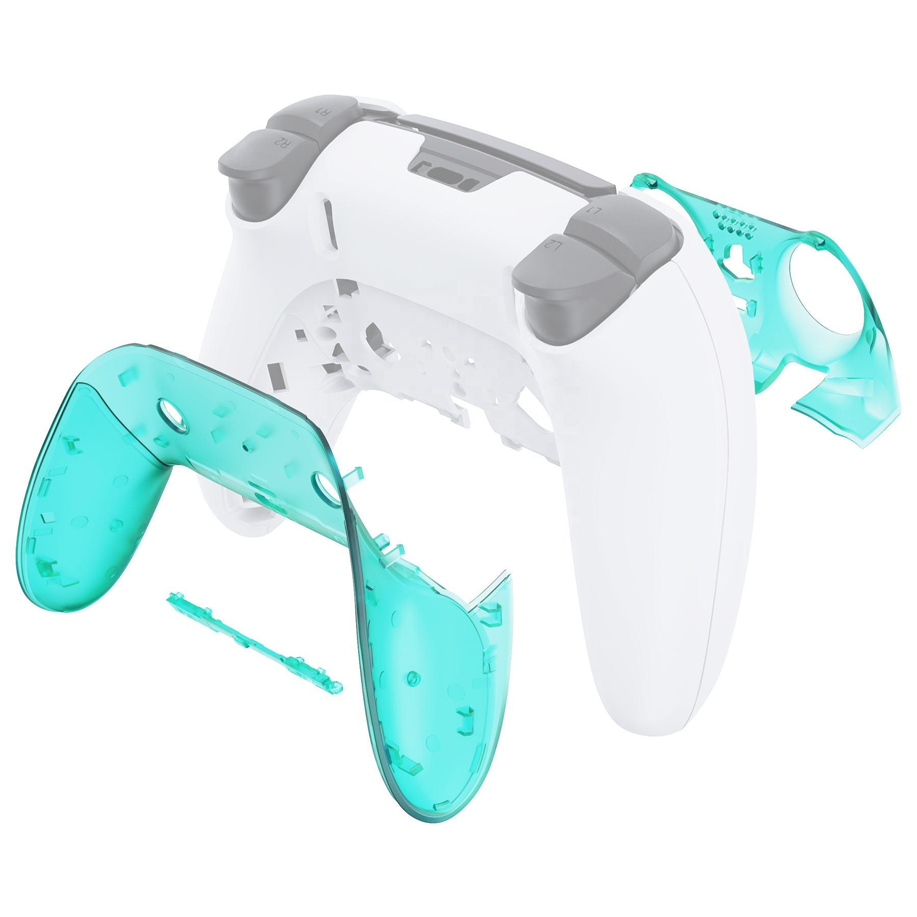 Extremerato Chiaro Top Top Decorative Shell Custodia Anteriore Posteriore Shell Custom Shell Piastre Custom Per PS5 Edge Controller - Foto 8
