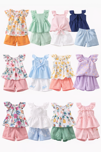Lote de Stock al por Mayor, Exceso de Inventario, Profit King, Lote Mixto, Estilos Aleatorios, Conjuntos de Verano para Niños con Estampados de Dibujos Animados, 99999 Piezas - Product Image 5