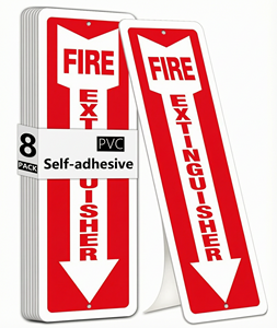 Autocollants personnalisés pour <span class=keywords><strong>extincteur</strong></span>, autocollants en PVC pour <span class=keywords><strong>extincteur</strong></span> avec flèche, résistants à la décoloration, faciles à installer - Product Image 1