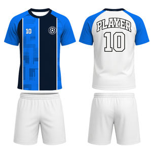 Commande en gros Impression par sublimation Tenue <span class=keywords><strong>de</strong></span> football Style d'équipe professionnelle Ajustement flexible Ensemble <span class=keywords><strong>de</strong></span> maillots <span class=keywords><strong>de</strong></span> football pour les passionnés <span class=keywords><strong>de</strong></span> sport - Product Image 1