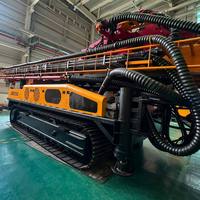 Foreuse hydraulique montée sur camion BMD-80, machine de forage de puits d'eau de 1500 m, système à double alimentation