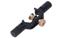 Pelacables Blindado HONDAO HD-03S de Doble Cabezal, 8-26 mm, Aleación de Aluminio Dorado, Palanca Giratoria para FTTH, Circular Longitudinal