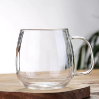 Tasses à thé en verre avec passoire et couvercle tasses à thé en verre borosilicate résistant à la chaleur pour le thé en fleurs et le thé en vrac