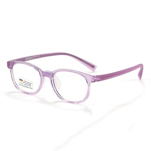 Nouvel arrivage de lunettes de soleil pour enfants TR90 en acétate bleu uni/noir lunettes optiques en forme de diamant Prescriptions lunettes pour enfants - Product Image 1