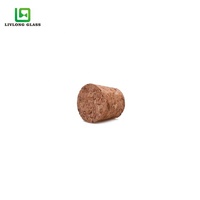 Vente chaude vide 8 OZ clair rond verre bouché sort Potion bouteille d'emballage