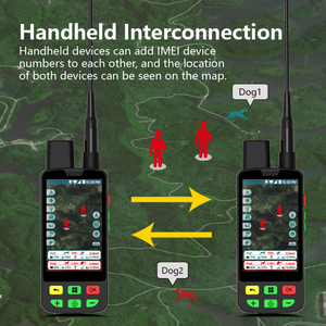 Rastreador GPS para Perros 4G GSM Impermeable IP68, Localizador de Perros de Caza con Brújula Electrónica, Mapa de Alta Definición, Vibración y Descarga Eléctrica - Product Image 3